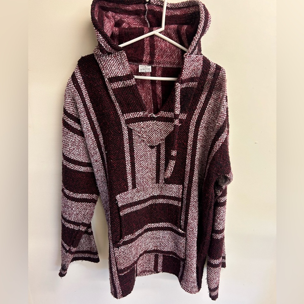 Men’s hoodie drug rug from Mexico